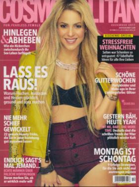 Cosmopolitan, December 2017, KW and Hiro
