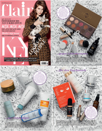 Flair Magazine Austria Tata Harper - rms - ilia - prtty September 2015