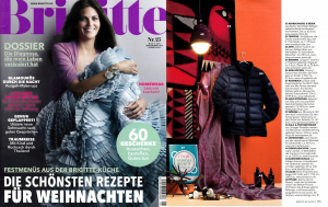 Kahina in Brigitte December 2013
