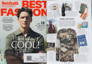 Kahina in Mens Health Summer Issue 2014