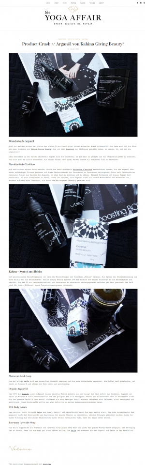 The yoga affaire jan 2018 kahina
