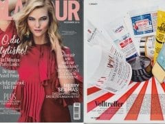 GLAMOUR, December 2015, Skin & Bones
